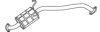 FONOS 614617 Middle Silencer